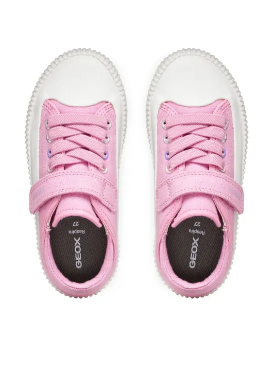 Geox Trampki J Tippeste Girl J65N3A 00010 C8006 D Różowy