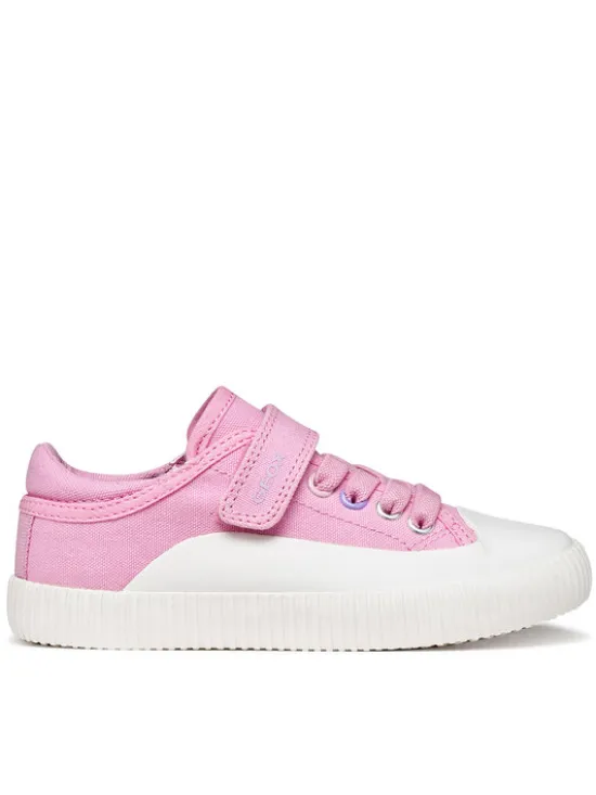 Geox Trampki J Tippeste Girl J65N3A 00010 C8006 M Różowy