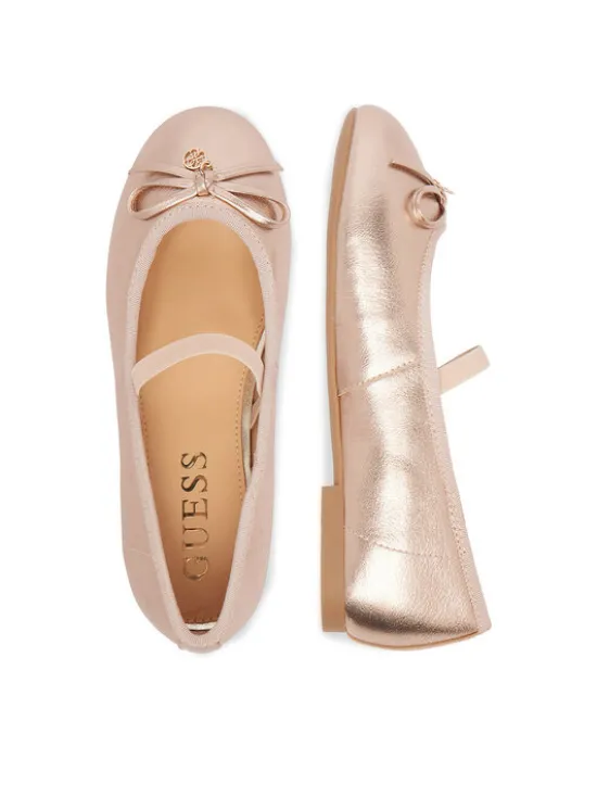 Guess Baleriny CEO-CS6666-13A Złoty