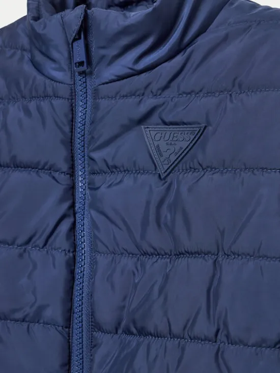 Guess Bezrękawnik H4YJ03 WCFM0 Niebieski Regular Fit