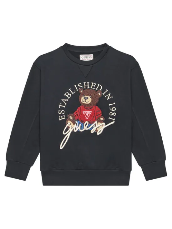 Guess Bluza H5YJ00 KAX74 Czarny Oversize