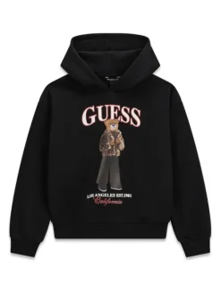 Guess Bluza J6BQ03 K6086 Czarny Oversize