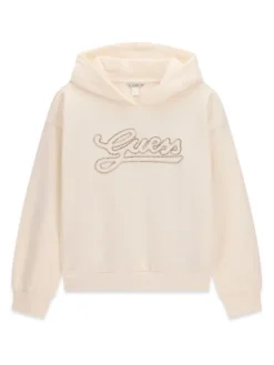 Guess Bluza J6BQ06 K6091 Kremowy Regular Fit