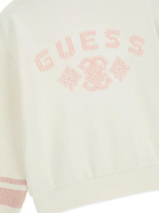 Guess Bluza J6BQ18 K7386 Kremowy Relaxed Fit