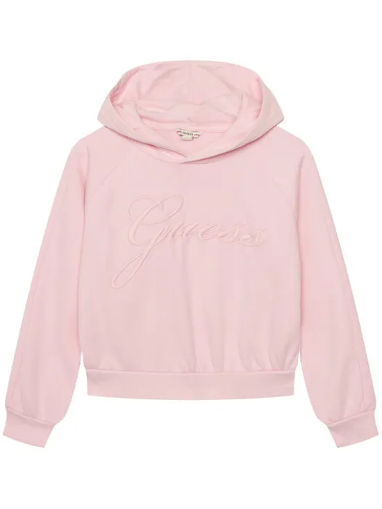 Guess Bluza J6GQ03 KAD74 Różowy jasny Relaxed Fit
