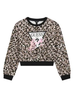 Guess Bluza J6YQ04 K3897 Czarny Regular Fit
