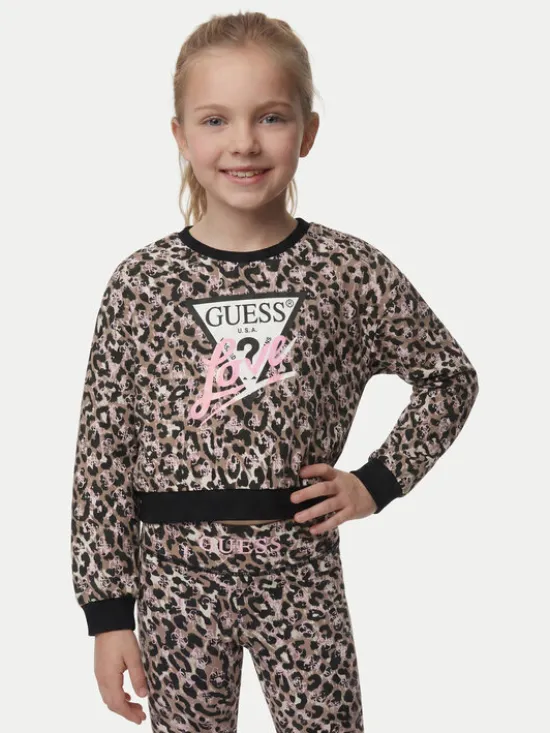 Guess Bluza J6YQ04 K3897 Czarny Regular Fit