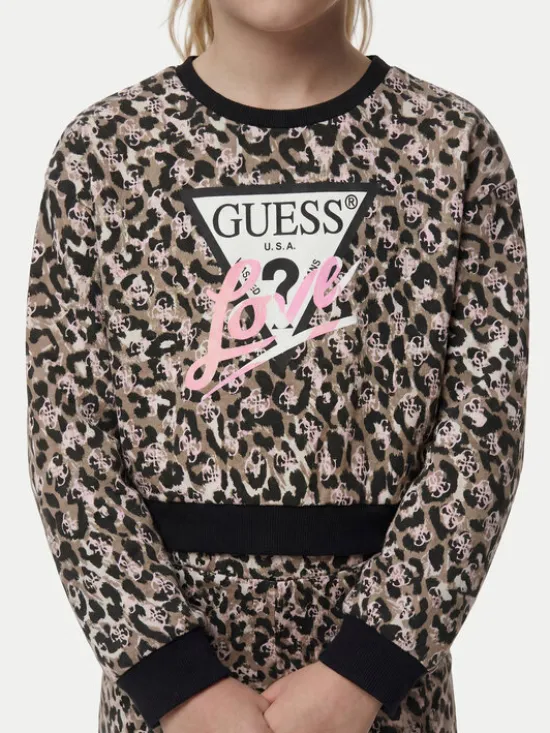 Guess Bluza J6YQ04 K3897 Czarny Regular Fit
