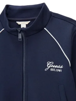 Guess Bluza J6YQ11 K3914 Granatowy Regular Fit