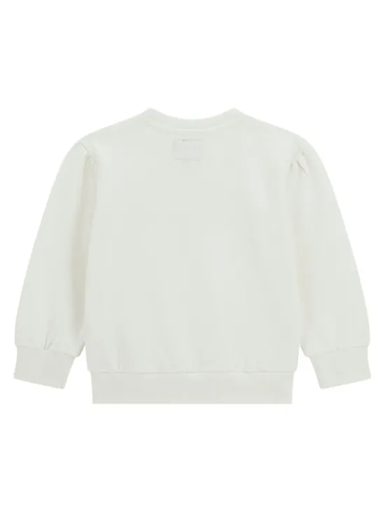 Guess Bluza K5BQ00 KAX74 Écru Regular Fit