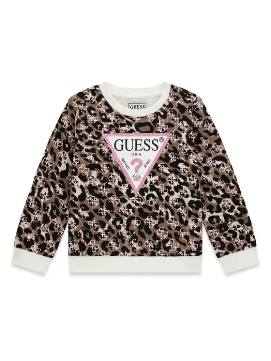 Guess Bluza K6YQ04 K3845 Czarny Regular Fit