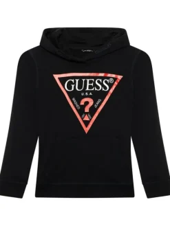 Guess Bluza L92Q09 KAUG0 Czarny Regular Fit