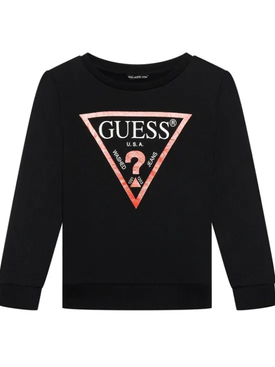Guess Bluza L73Q09 KAUG0 Czarny Regular Fit