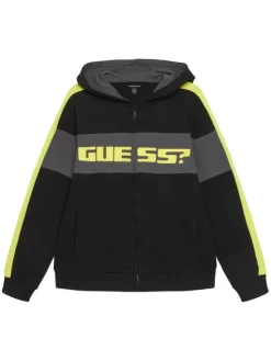 Guess Bluza L6RQ04 KA6R4 Czarny Regular Fit