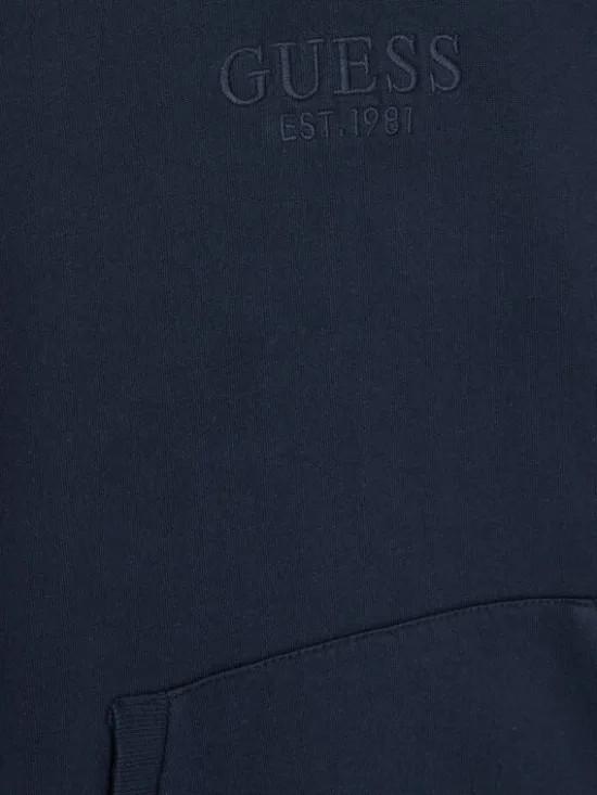 Guess Bluza L5YQ25 KAV34 Granatowy Oversize