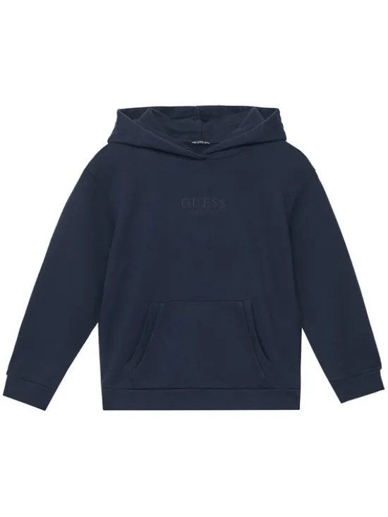 Guess Bluza L5YQ25 KAV34 Granatowy Oversize