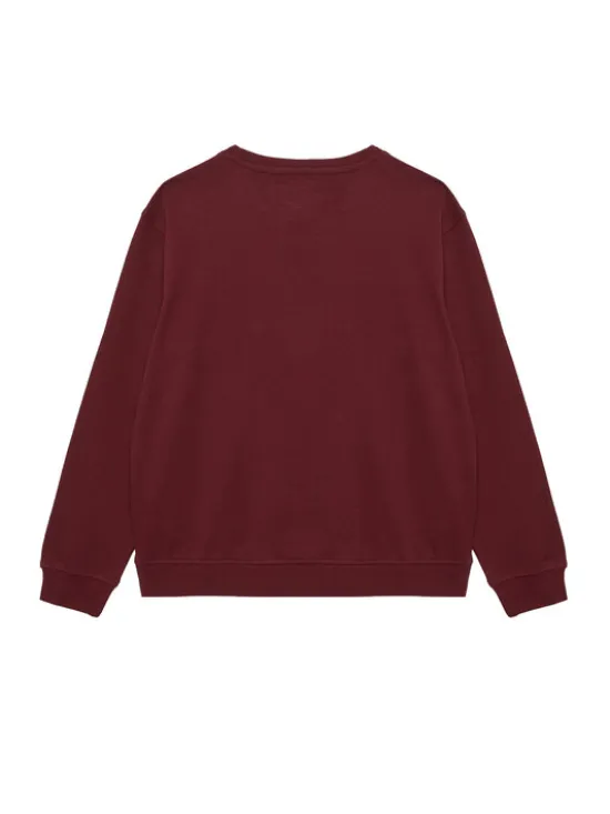 Guess Bluza L6YQ07 K4049 Bordowy Regular Fit