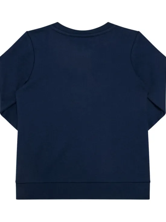 Guess Bluza N0BQ09 K97E0 Granatowy Regular Fit