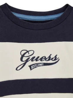 Guess Bluza N6BQ05 K6114 Granatowy Regular Fit