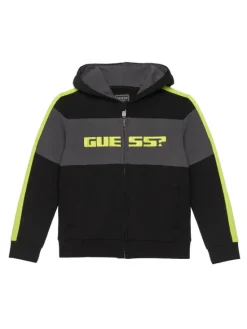 Guess Bluza N6RQ02 KA6R4 Czarny Regular Fit