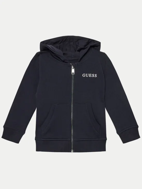 Guess Bluza N3YQ07 KAUG0 Granatowy Regular Fit