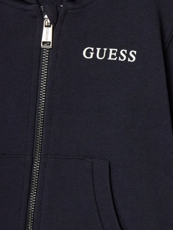 Guess Bluza N3YQ07 KAUG0 Granatowy Regular Fit