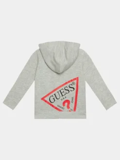 Guess Bluza N3YQ07 KAUG0 Szary Regular Fit