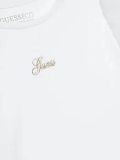 Guess Bluzka K5GI18 K6YW4 Biały Regular Fit