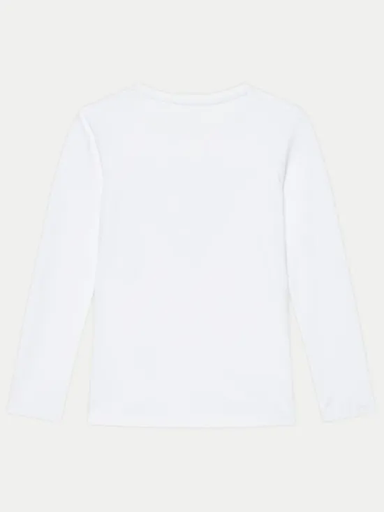 Guess Bluzka K84I18 K8HM0 Biały Regular Fit