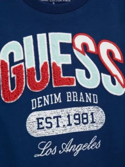 Guess Bluzka N5BI06 I3Z14 Granatowy Regular Fit