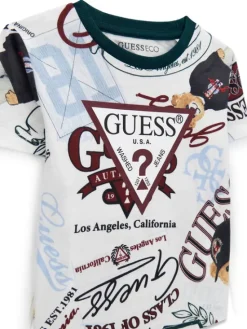 Guess Bluzka N6YI22 K3878 Biały Regular Fit