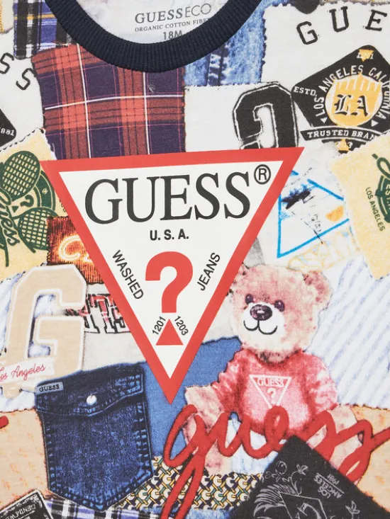 Guess Bluzka N5YI09 K8HM4 Kolorowy Regular Fit