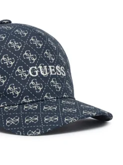 Guess Czapka z daszkiem H6YZ12 W2604 Granatowy