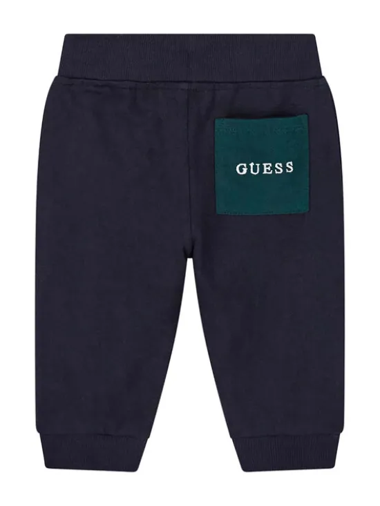 Guess Dres I6YG09 K4032 Granatowy Regular Fit