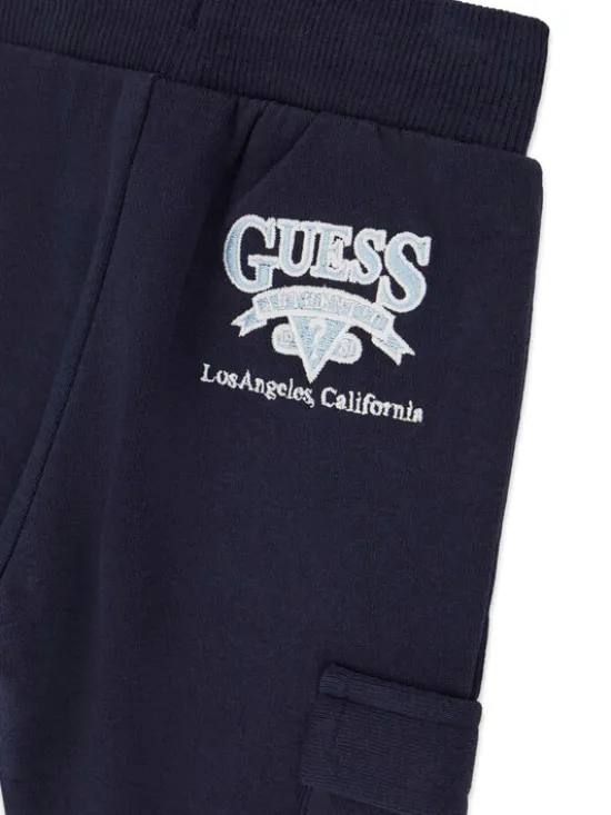 Guess Dres I6YG10 K4035 Granatowy Regular Fit