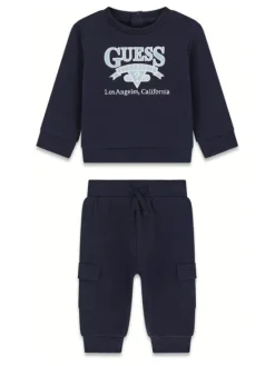 Guess Dres I6YG10 K4035 Granatowy Regular Fit