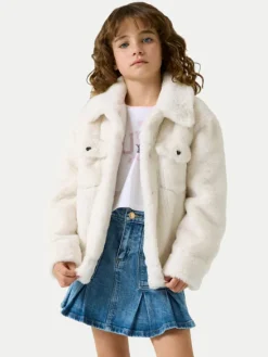 Guess Futro J6YL13 K4223 Kremowy Regular Fit