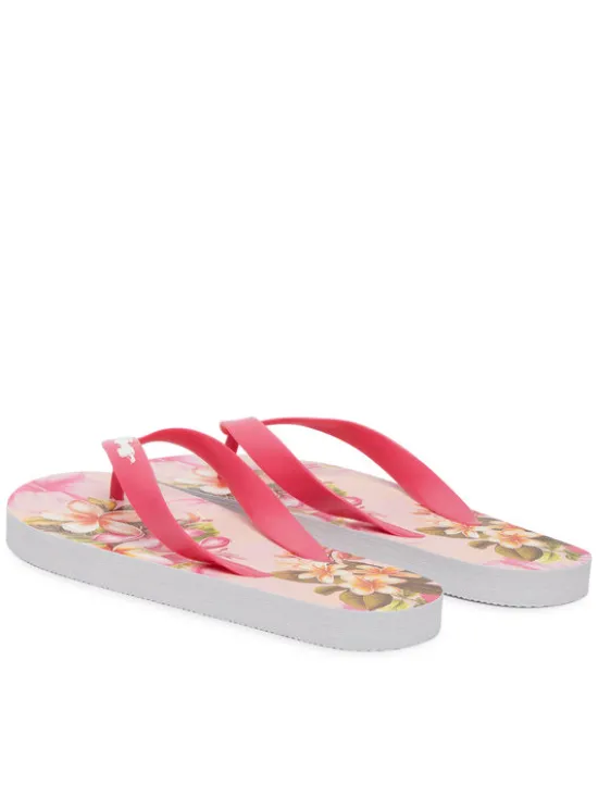 Guess Japonki J6GZ25 WO780 Różowy ciemny
