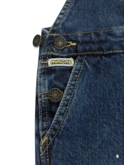 Guess Jeans Ogrodniczki N6YA08 D2276 Granatowy Regular Fit