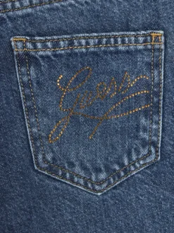 Guess Jeansy J5RA01 D45E0 Niebieski Regular Fit