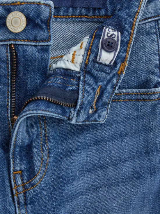 Guess Jeansy J6RA08 D5FM0 Niebieski Regular Fit