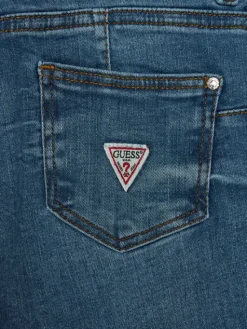 Guess Jeansy J3YA16 D4CA0 Niebieski Skinny Fit