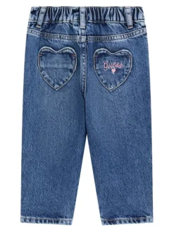 Guess Jeansy K6YA06 D1156 Niebieski Regular Fit