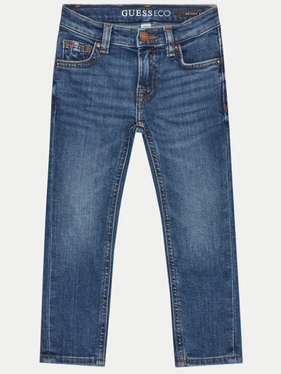 Guess Jeansy N2RA08 D4GV0 Niebieski Skinny Fit