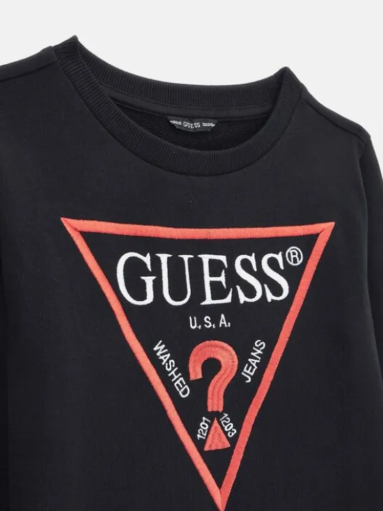 Guess Kids Bluza 159511 Czarny Classic Fit