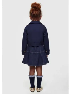 Guess Kids Kurtka przejściowa 183840 Niebieski Classic Fit