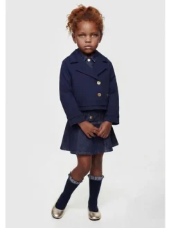 Guess Kids Kurtka przejściowa 183840 Niebieski Classic Fit