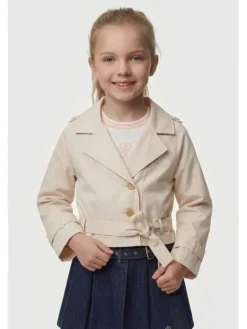 Guess Kids Kurtka przejściowa 183840 Beżowy Classic Fit