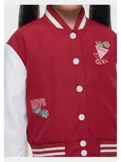 Guess Kids Kurtka przejściowa 183034 Różowy Classic Fit