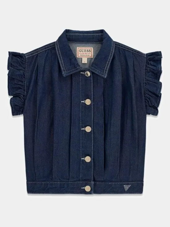Guess Kids Kurtka przejściowa 181509 Niebieski Classic Fit